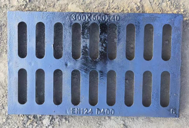 港口球墨铸铁排水沟盖板展示