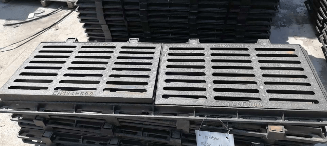 港口球墨铸铁连体双篦展示