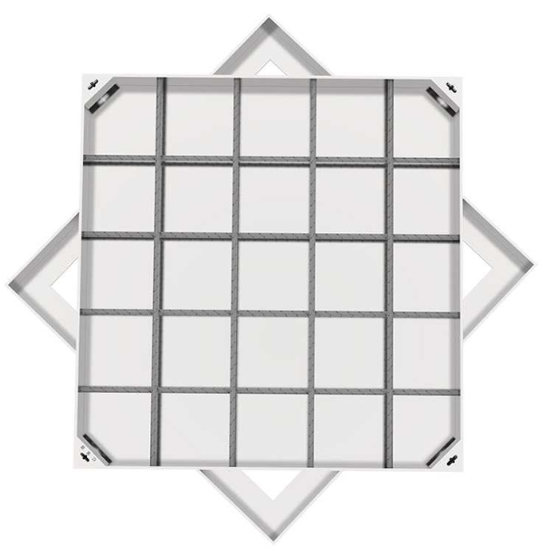 港口不锈钢方井展示